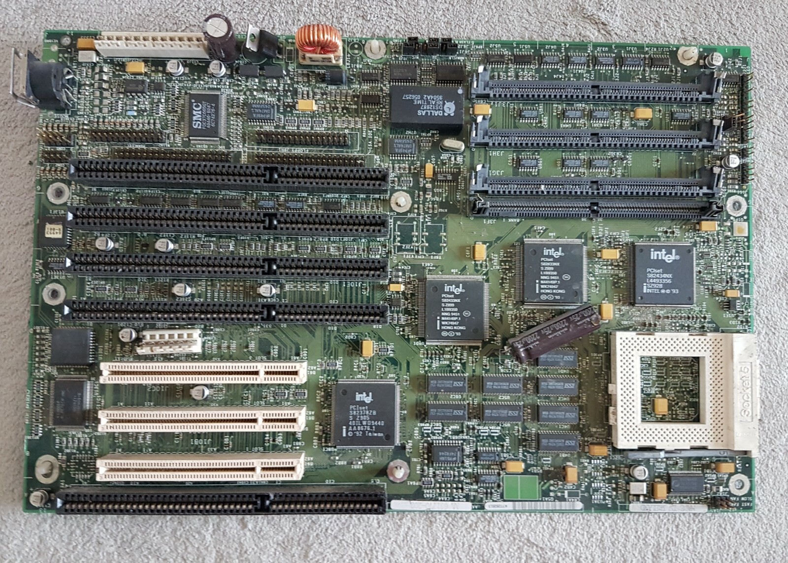 Vintage PC S5 Socket 5 Motherboard Intel Batman 2