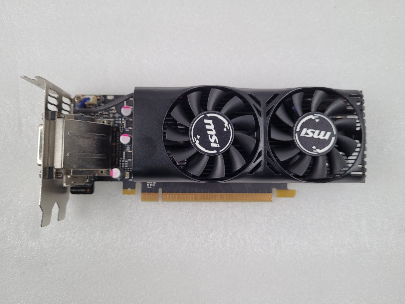 MSI NVIDIA GeForce GTX 1050 2GT Low Profile 2GB GDDR5 GPU Graphics Card