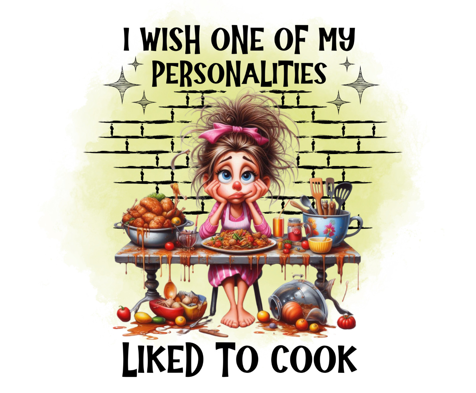 I Wish One, Mouse Pad, Sublimated, Can Personalize, Made to Order (mp271)