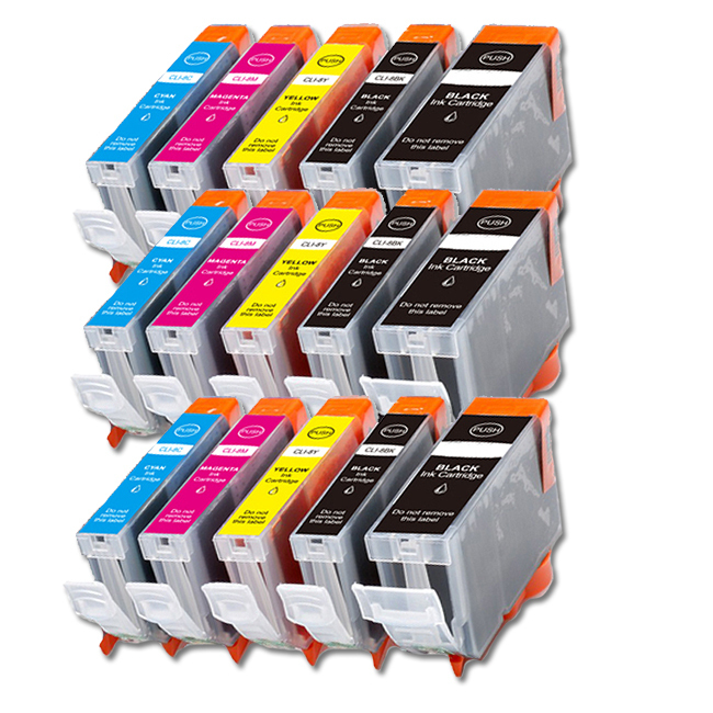 15 PK Premium Ink Cartridges for PGI-225 CLI-226 Canon MG5120 MG5220 MG5320
