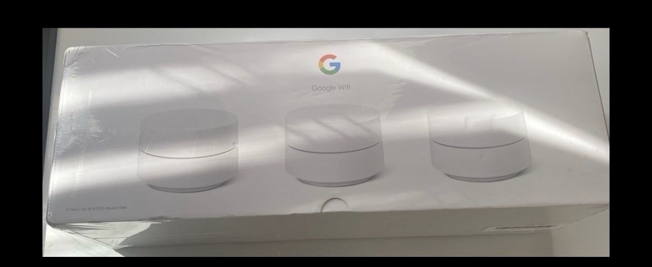 Google Nest WiFi Router GJ2CQ (3-Pack) Mesh System – Open Box, Tested.