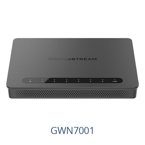 Grandstream GS-GWN7001 Multi-WAN Gigabit VPN Wired Router 6x RJ45 Ports