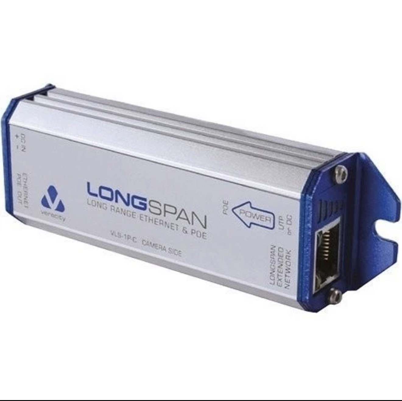 New Veracity LONGSPAN VLS-1P-C Long-Range Ethernet & PoE Extender (VLS-1P-C)