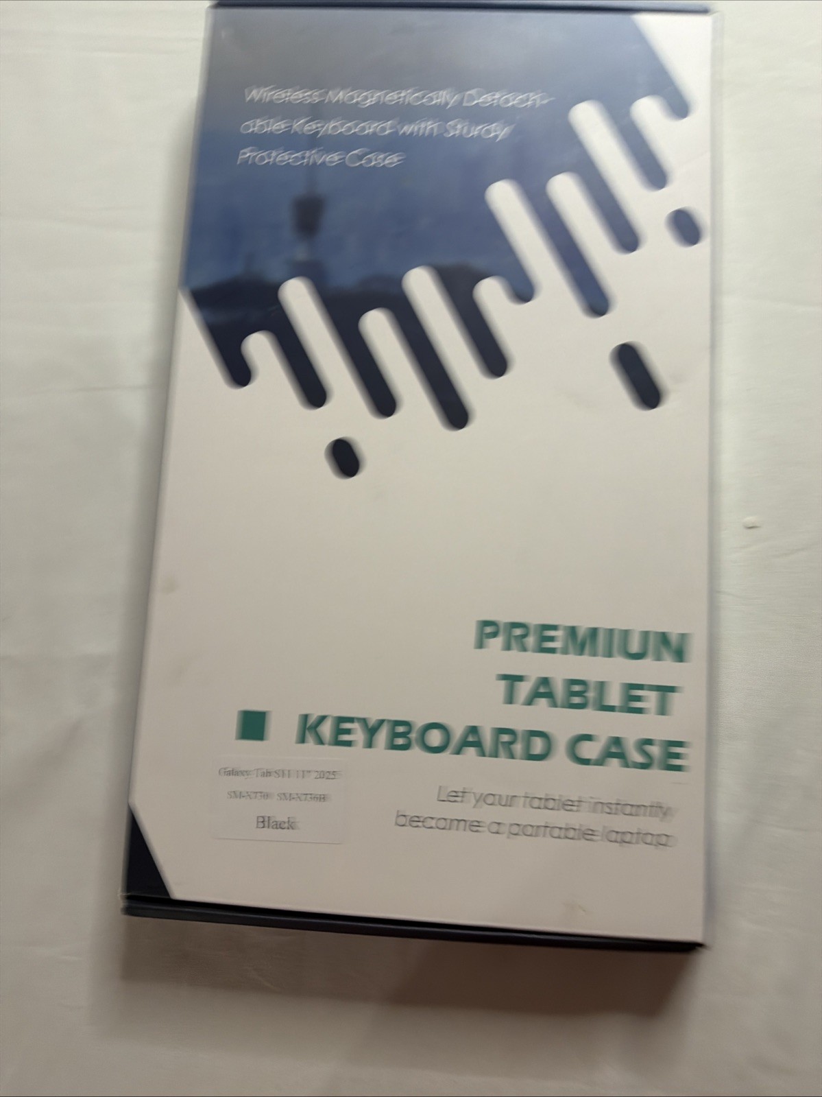 Wireless Magnetic Detachable Keyboard Case for Galaxy Tab S11 11-inch Black