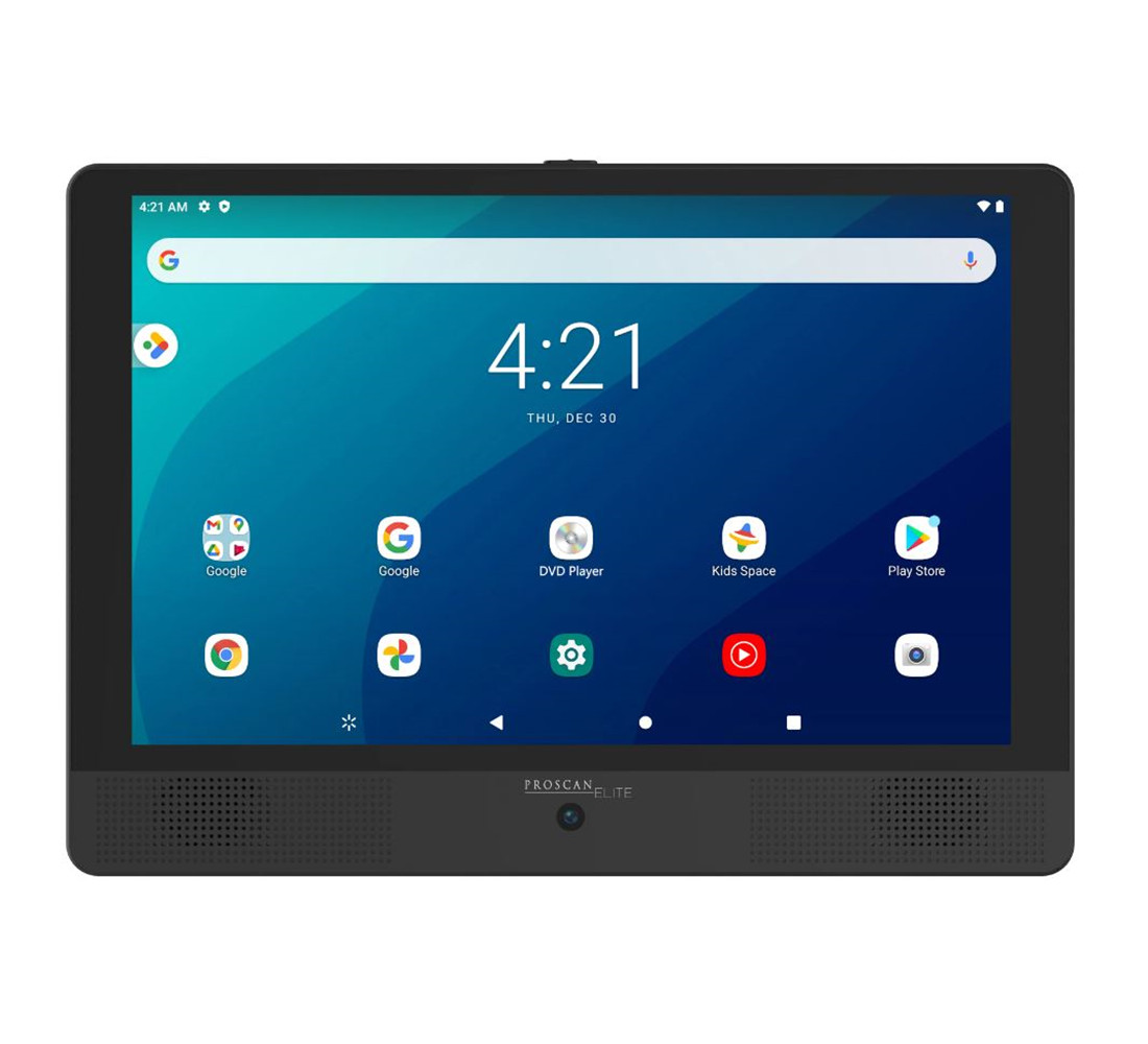 Proscan Elite 10.1" Quad Core Tablet/Portable DVD Combo 2GB/32GB Android 11