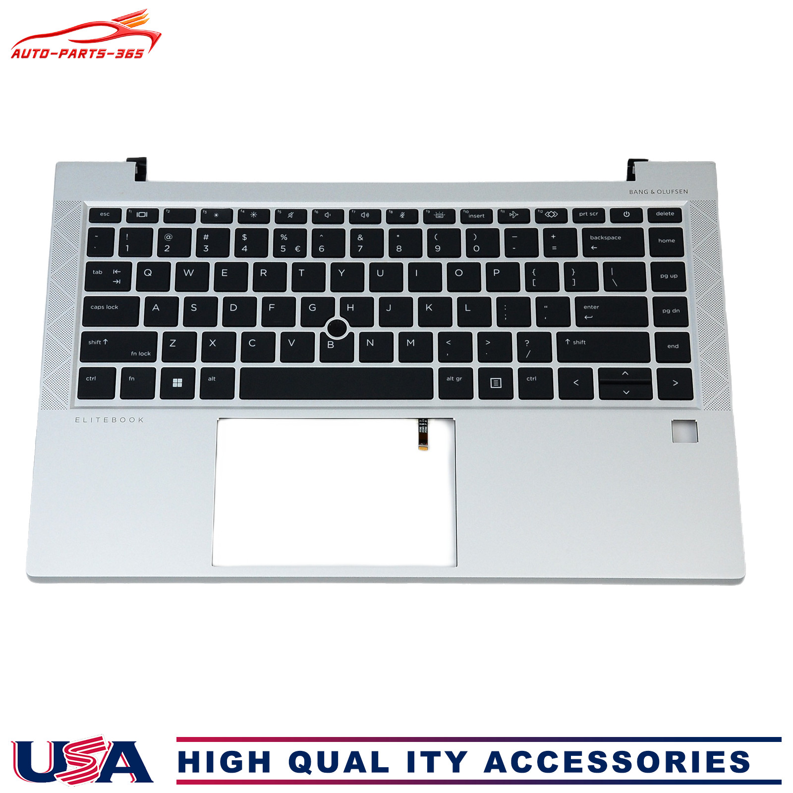 M07090-001 New English Backlit Keyboard Palmrest for HP EliteBook 840 G7 G8