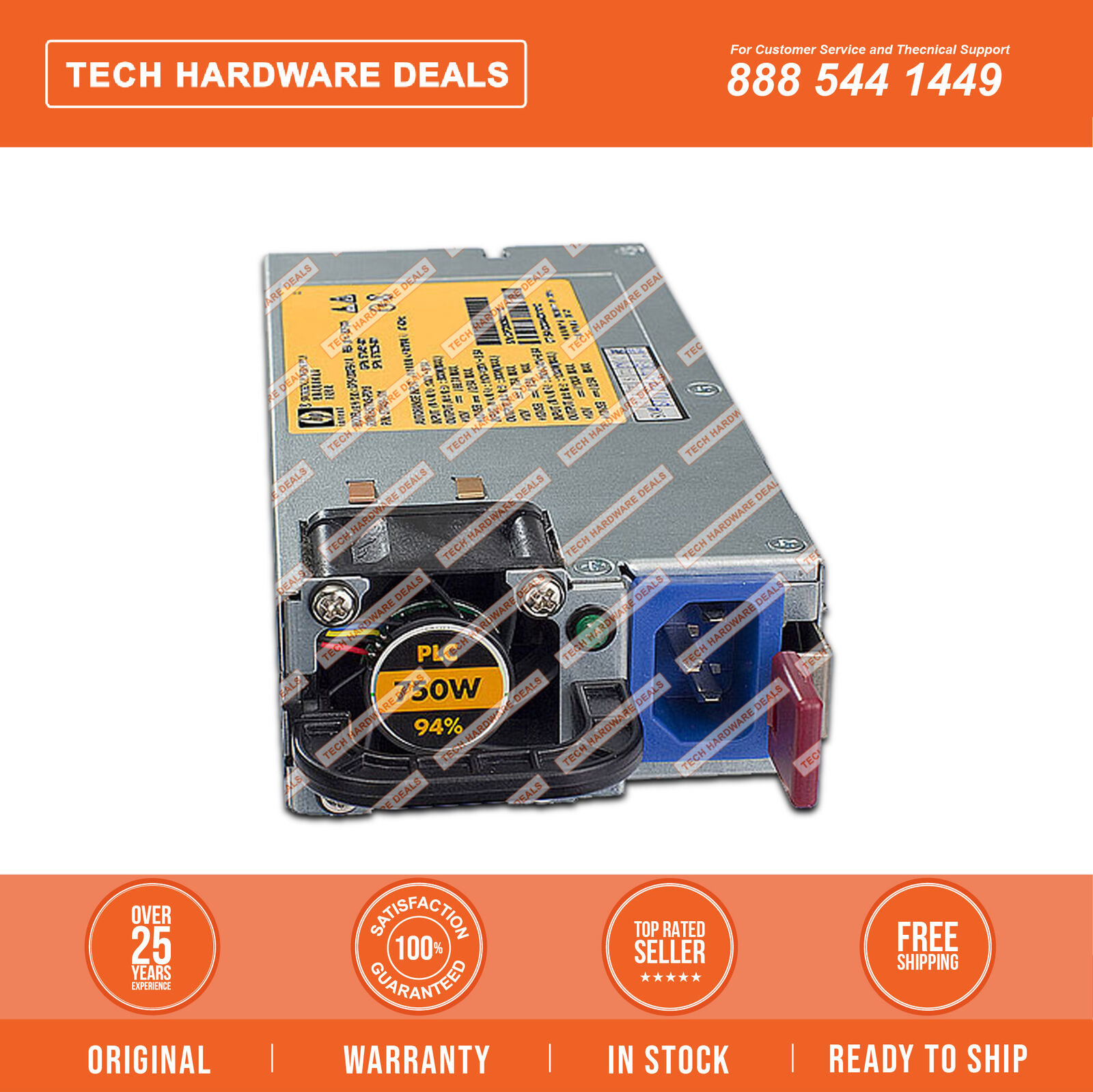 643954-201    HP 460W Common Slot Platinum Plus Hot Plug Power Supply Kit