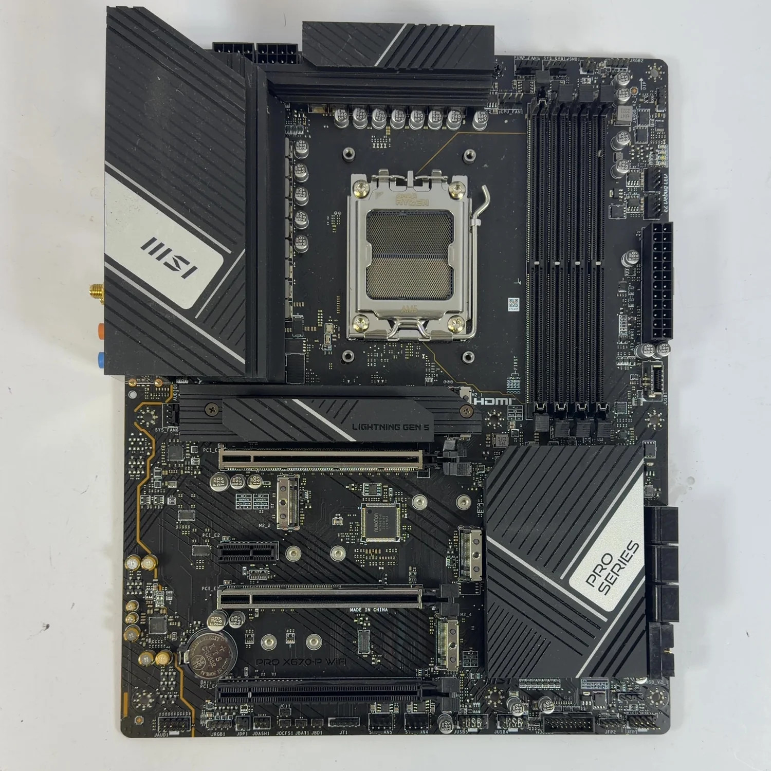 MSi PRO X670-P WIFI AM5 ATX AMD DDR5 Motherboard