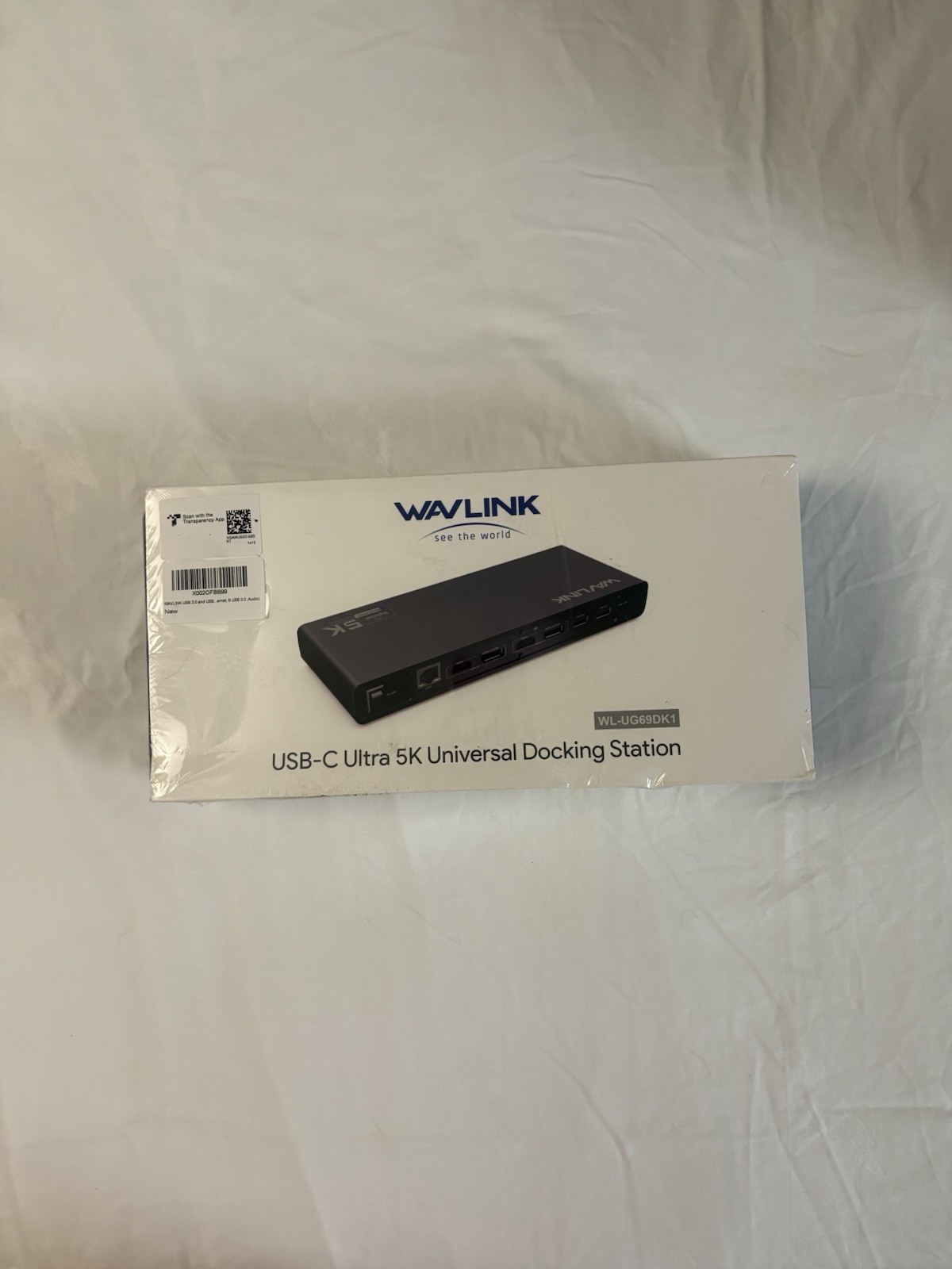 WAVLINK WL-UG69DK1 USB-C Ultra 5K Universal Docking Station Black  BRAND NEW IB