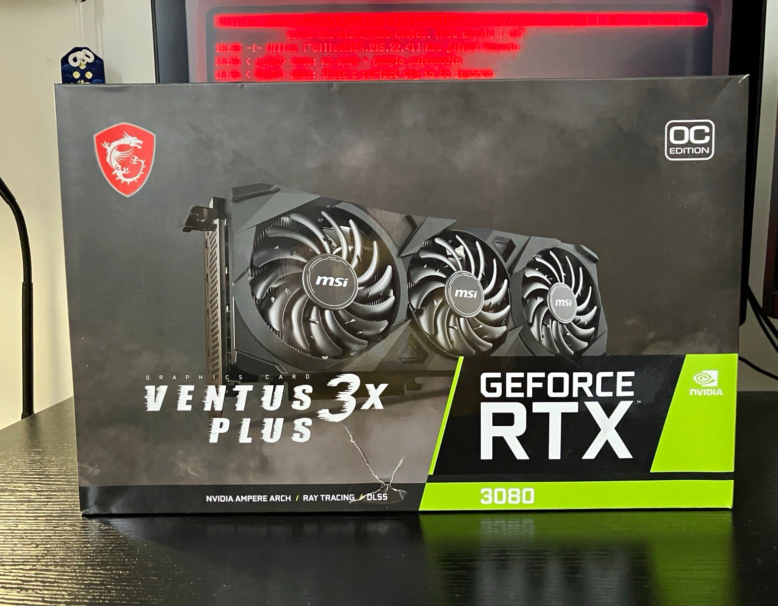 MSI NVIDIA GeForce RTX 3080 Ventus 3X Plus OC 10GB (Used/Great Condition)