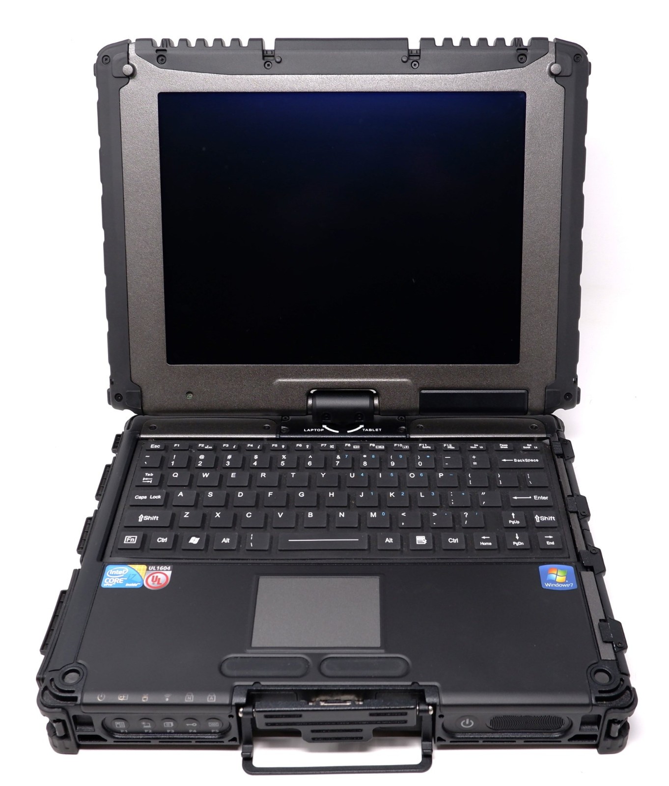 GETAC V100 10.4" MULTITOUCH RUGGED NOTEBOOK, I7-U640, 4GB, NO HDD+BATTERY - READ