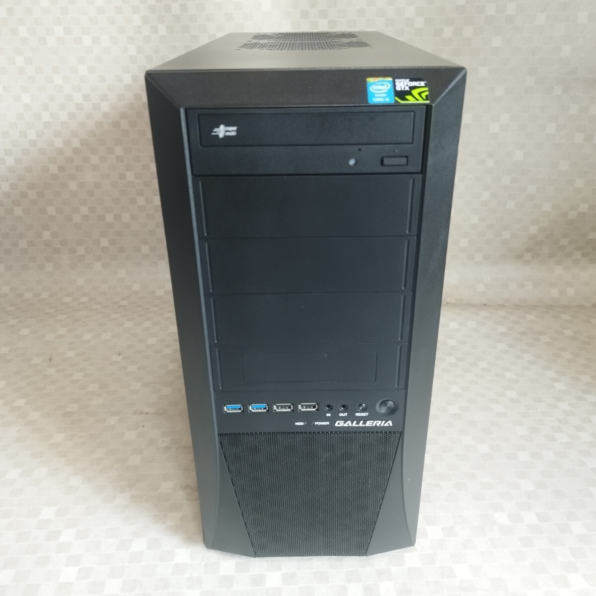 ASUS B85M-E Desktop PC Core i7-4770 8GB RAM SSD 256GB HDD 500GB USB3.0 GTX