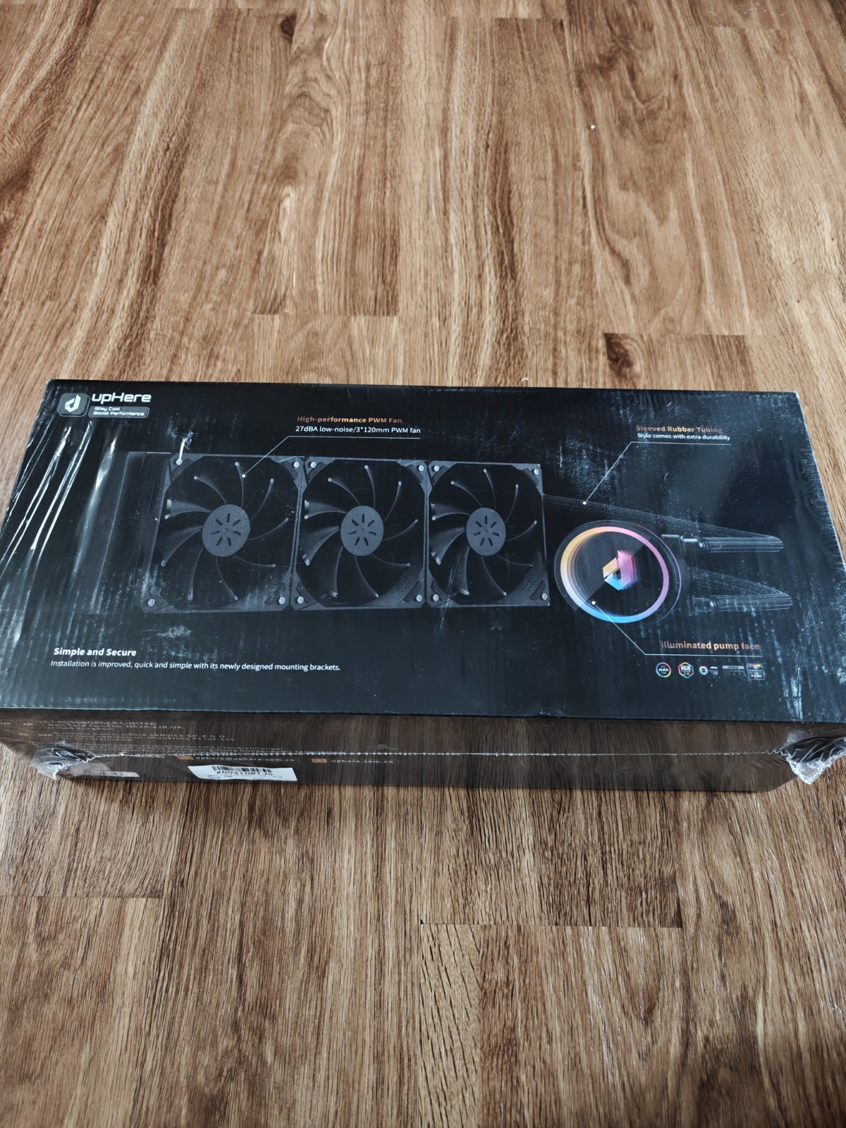 upHere Liquid CPU Cooler, AIO Cooler 360mm Radiator