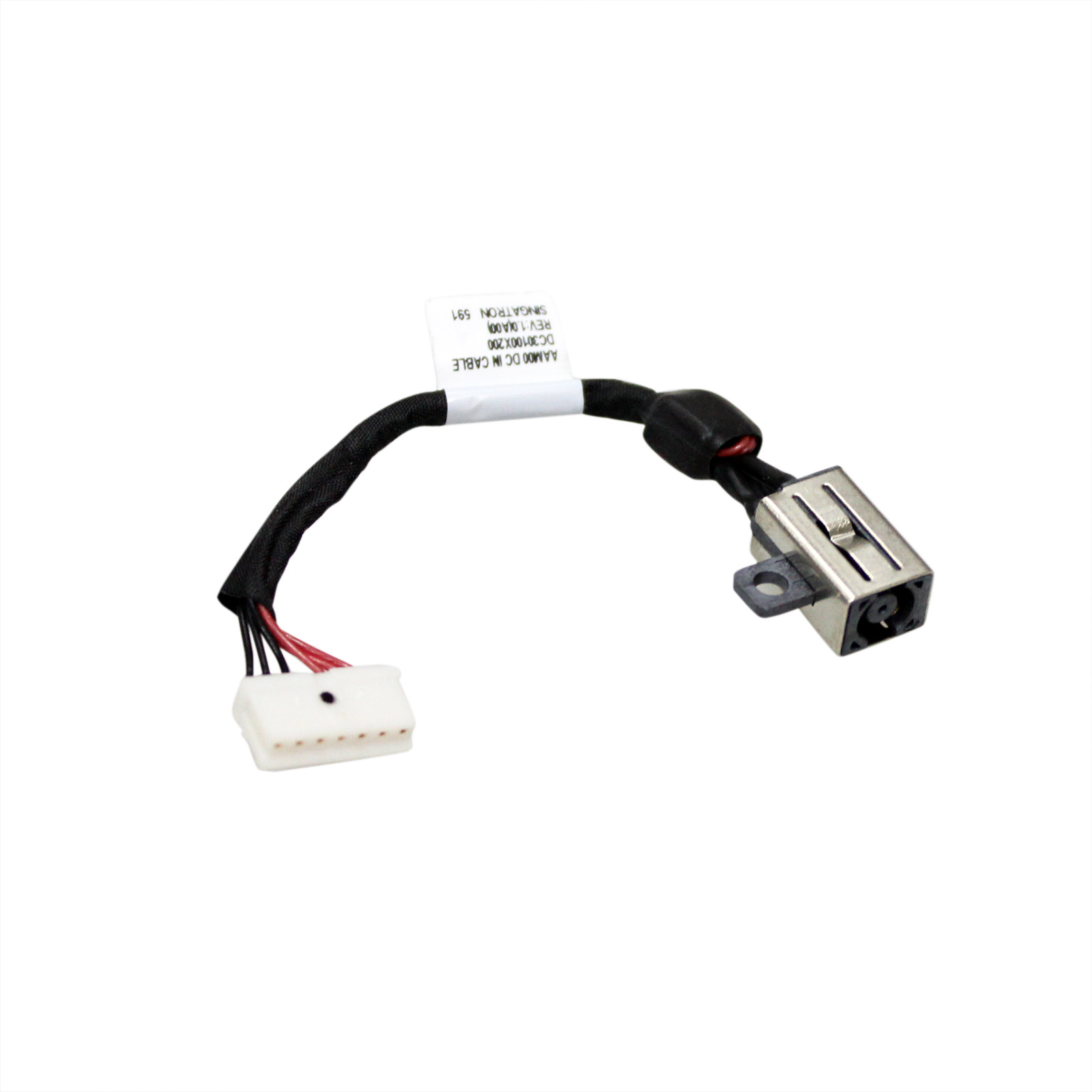 NEW DC Power Jack W/ Cable Harness Connector Socket Plug For Dell XPS 15 9570 JI