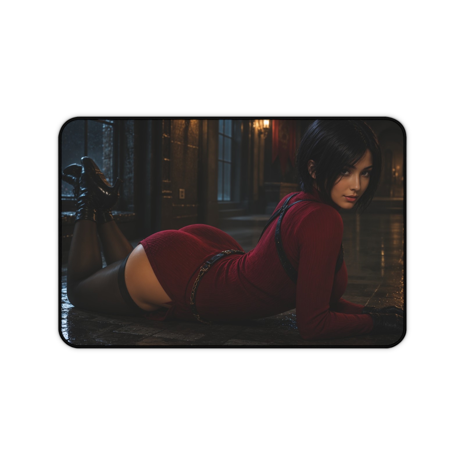 Ada Wong Survival Horror Desk Mat, PC Mouse Pad and Gamer Gift