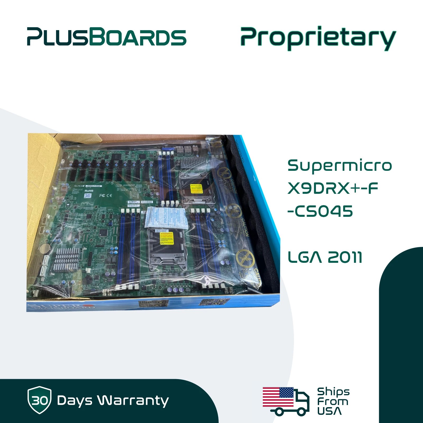 Supermicro X9DRX+-F-CS045/LGA 2011 Proprietary Server Motherboard E5-2600V2