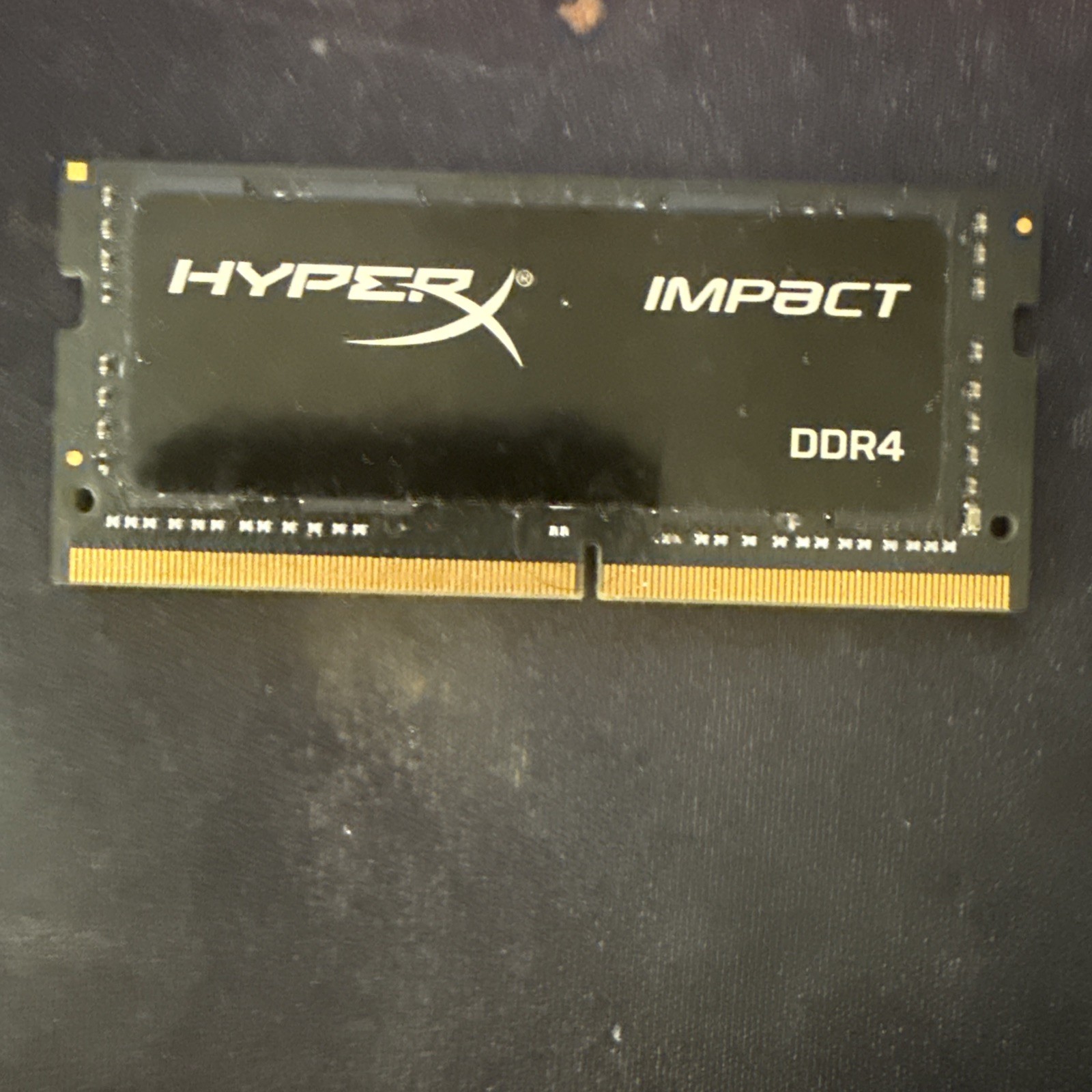 KINGSTON HYPERX IMPACT 1X16GB 2400MHZ PC4 19200 DDR4 SODIMM LAPTOP MEMORY, BLACK