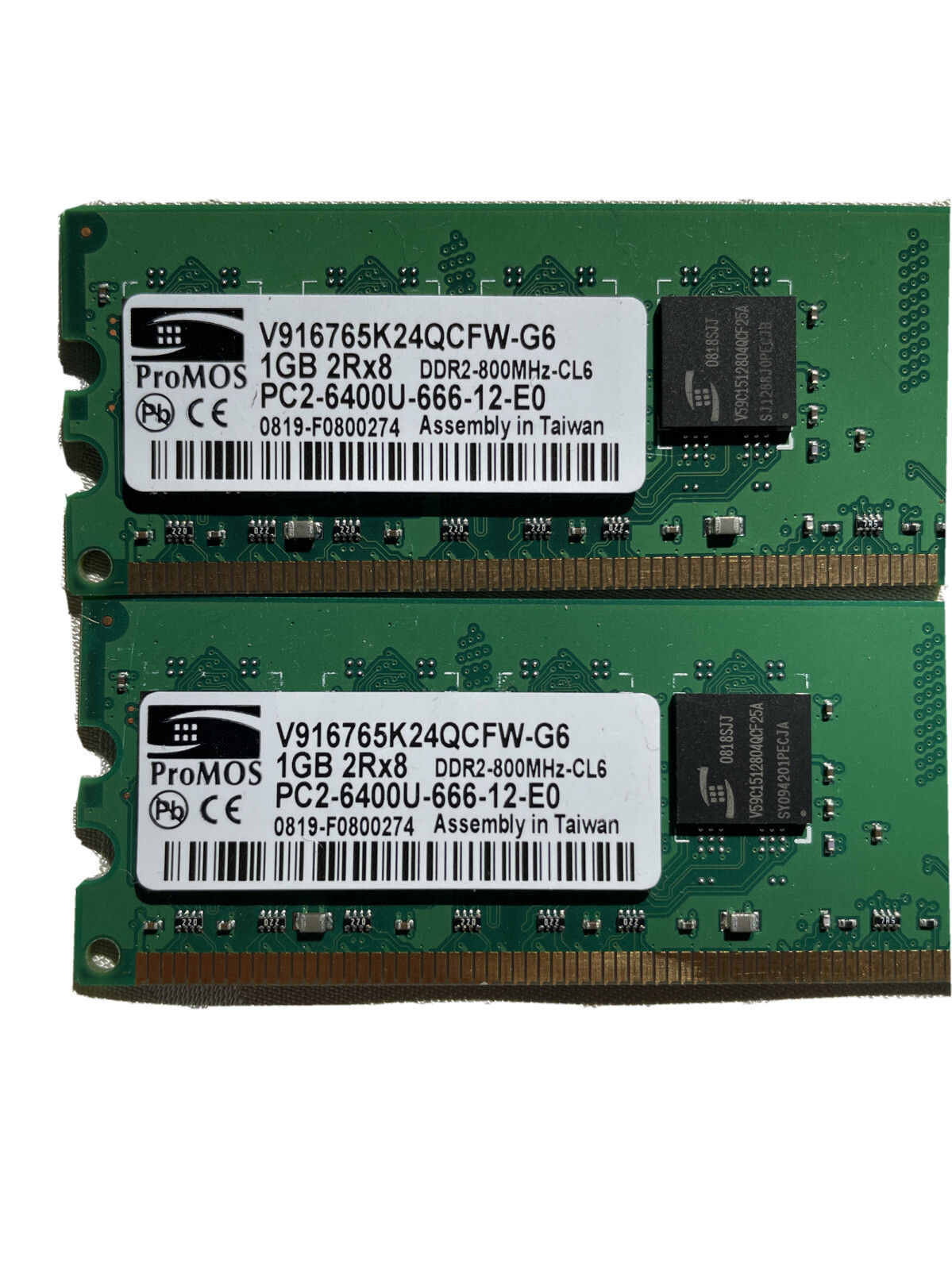 2GB ProMOS DDR2 800mhz-CL6