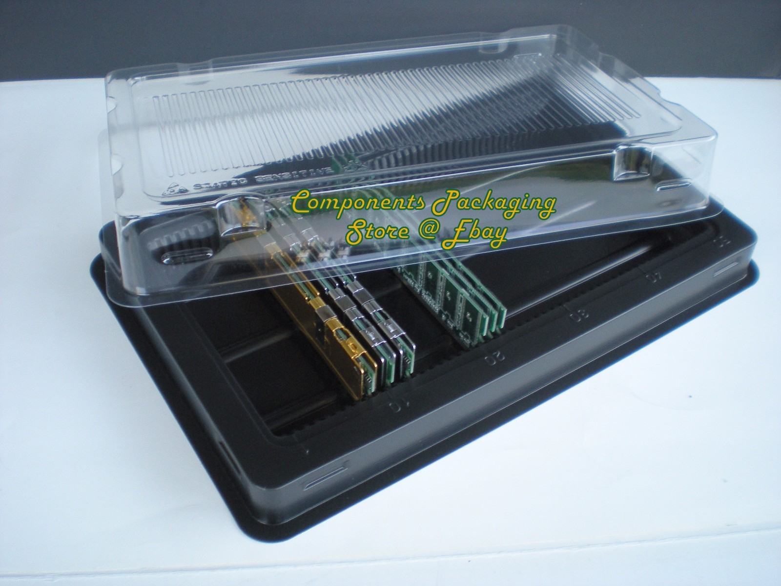 Memory-Sticks-Tray-Holder-Case-for-DDR-DDR2-DDR3 DIMM Modules - Lot of 2 5 12 20