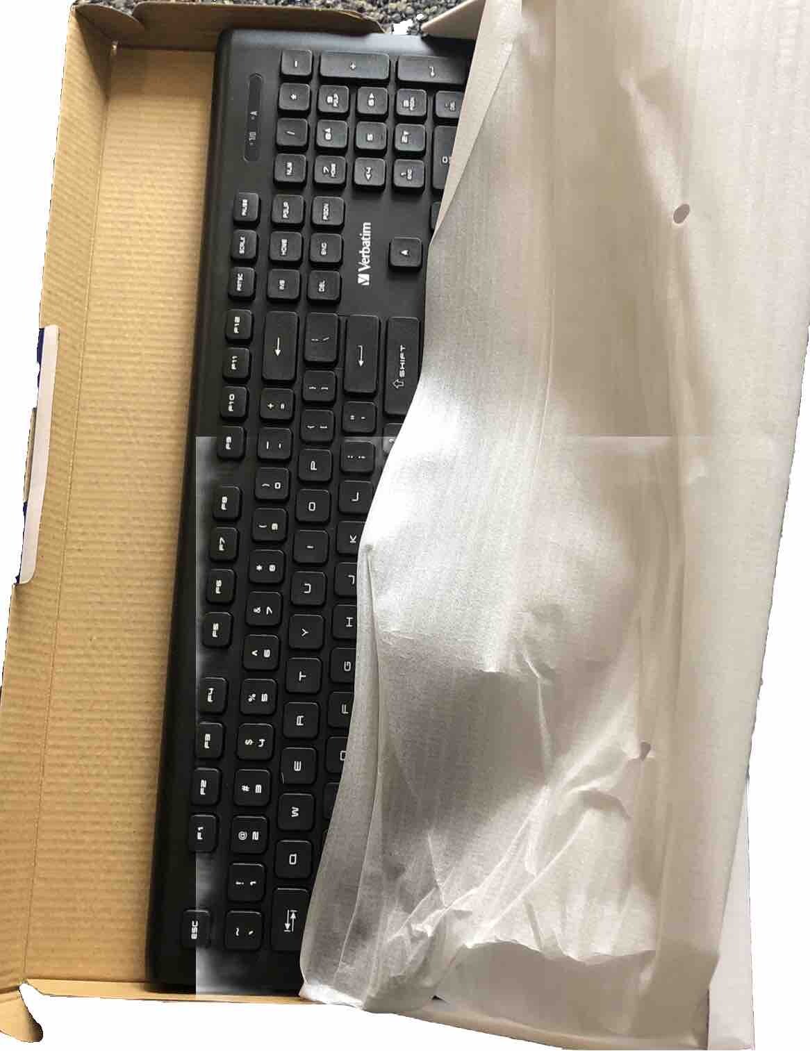 Verbatim 99793 Wireless Slim Keyboard New In Box