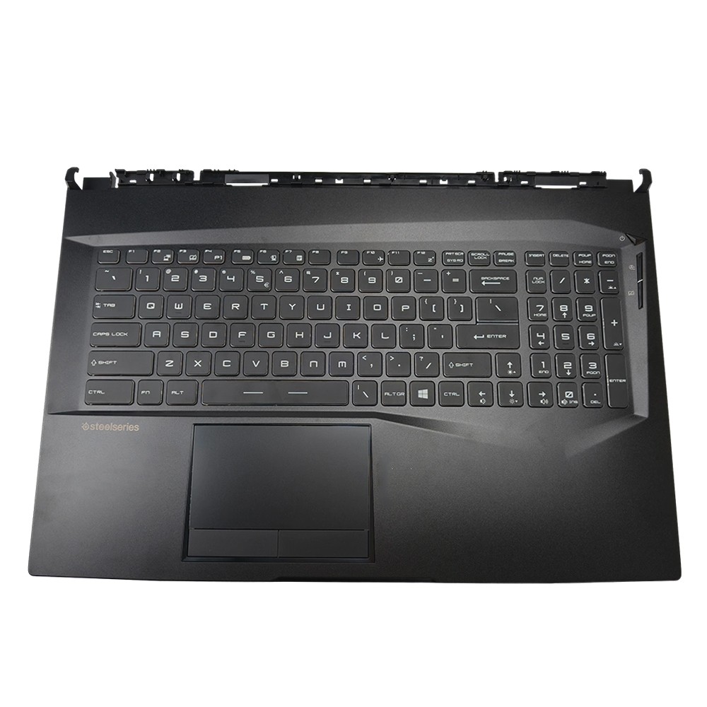 New Palmrest Cover Keyboard For MSI GS75 MS17G1 Upper Case Full Colorful Backlit