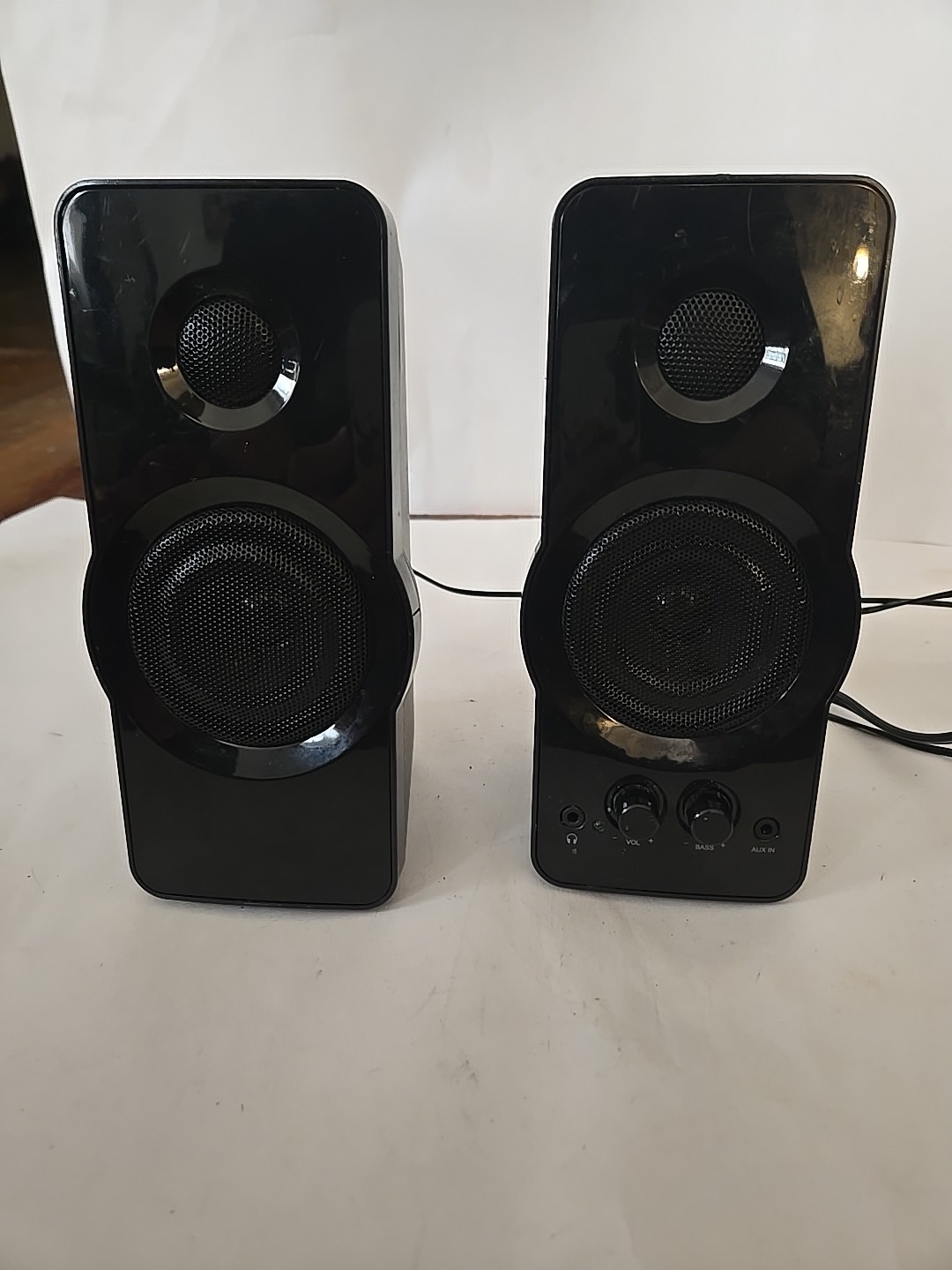 Blackweb Multimedia PC Speakers 3.5mm Aux Input
