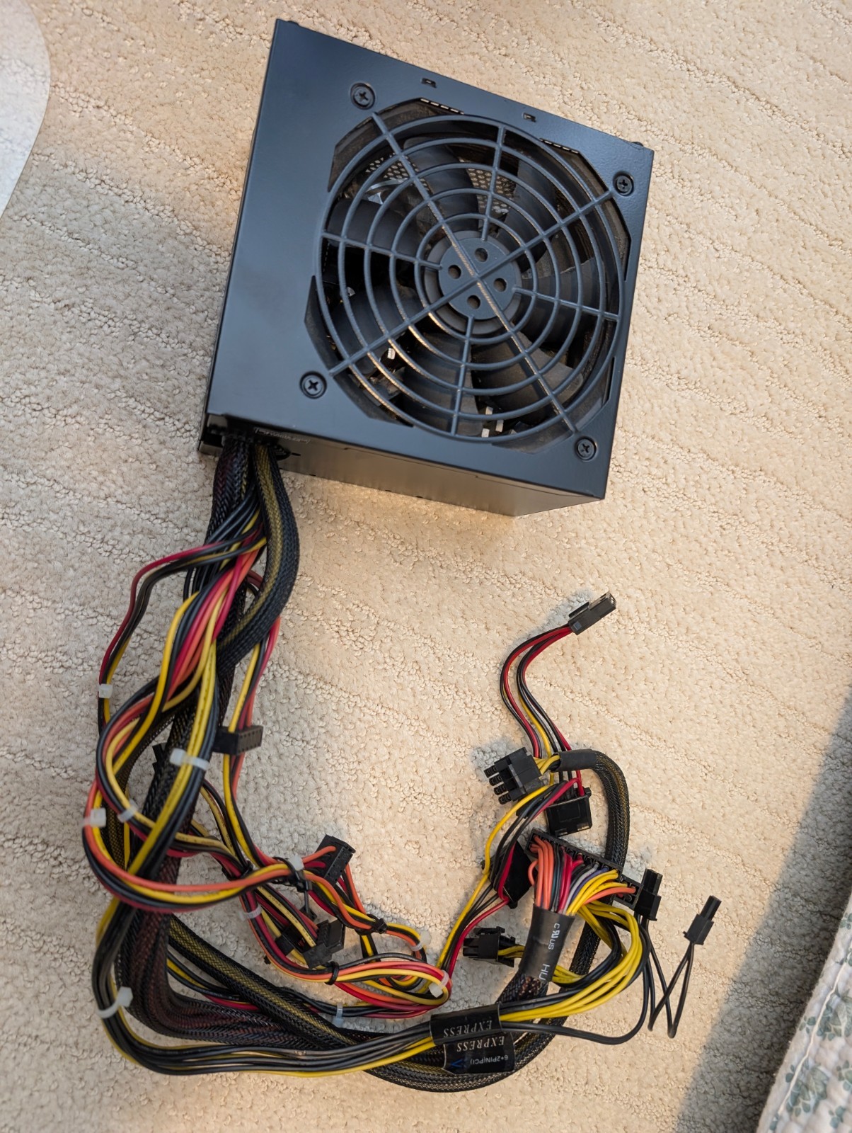 CoolerMaster MasterWatt Lite 500W ATX Power Supply unit MPX-5001-ACAAW Tested