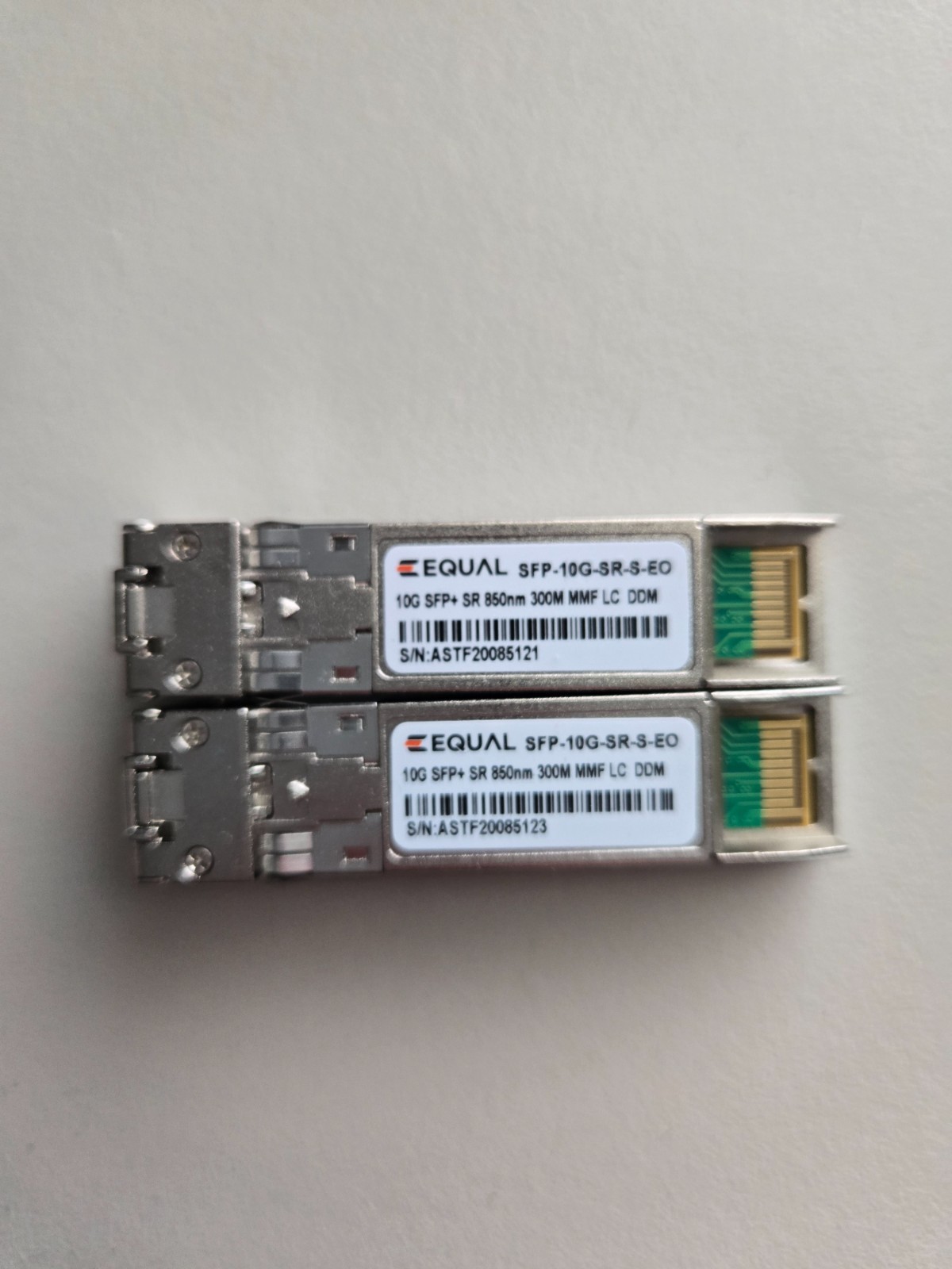 Equal SFP-10G-SR-S-EO 10GBASE-SR SFP+ Optical Transceiver Cisco Compatible 850nm