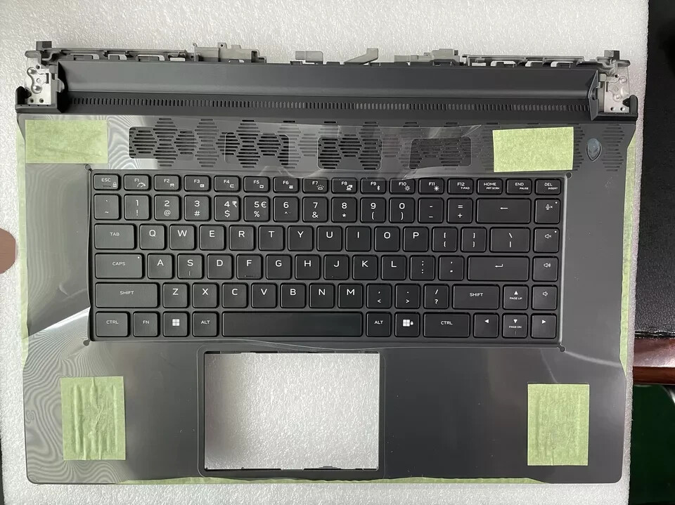 0VNRXH FOR DELL Alienware M17 R7 Black Top Case Cover Palmrest Keyboard