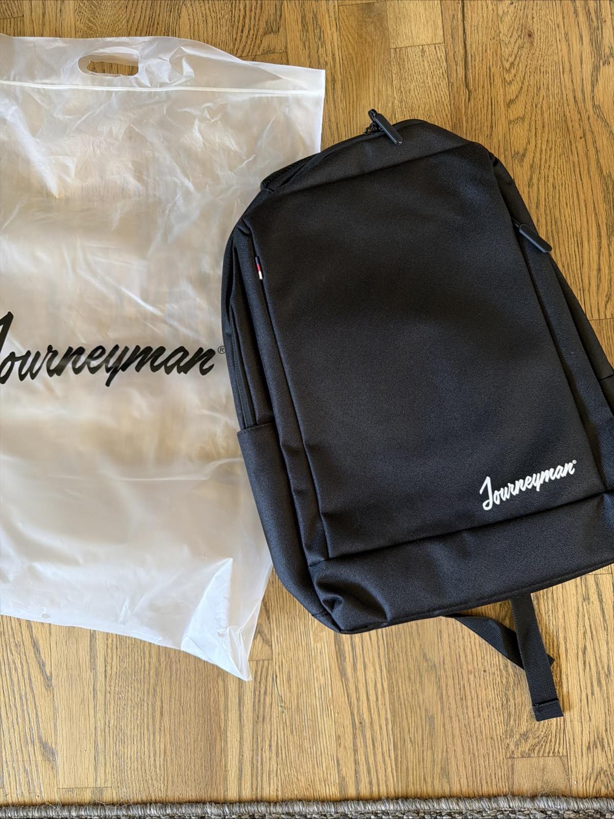 Journeyman Bag Company Laptop Backpack Computer Bag, Black, NEW IN ORIG PKG