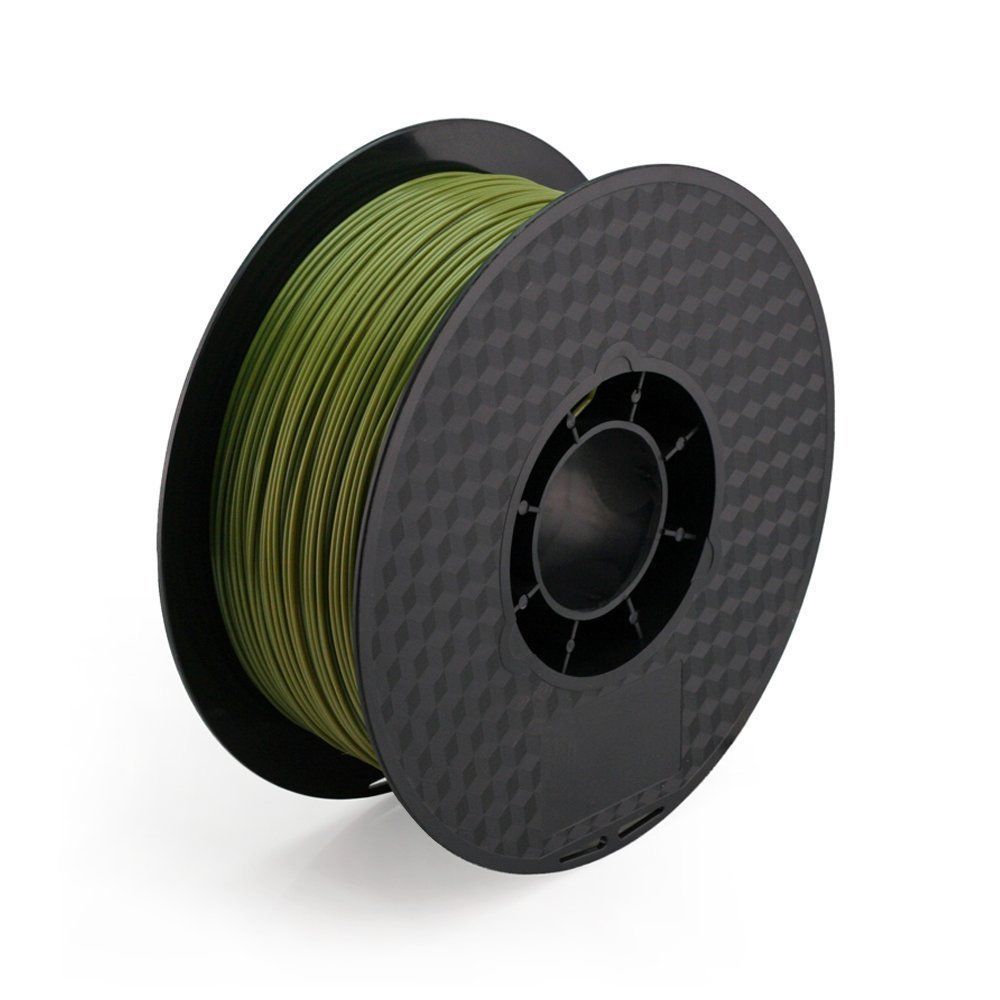 Army Green 3D Printer Filament 1kg/2.2lb 1.75mm PETG MakerBot RepRap