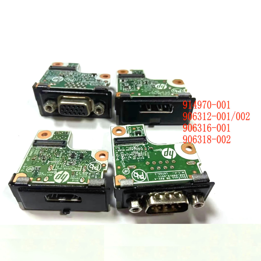 VGA HDMI DP COM Port Board  Fits For HP 914970-001 906312-001 906316-001