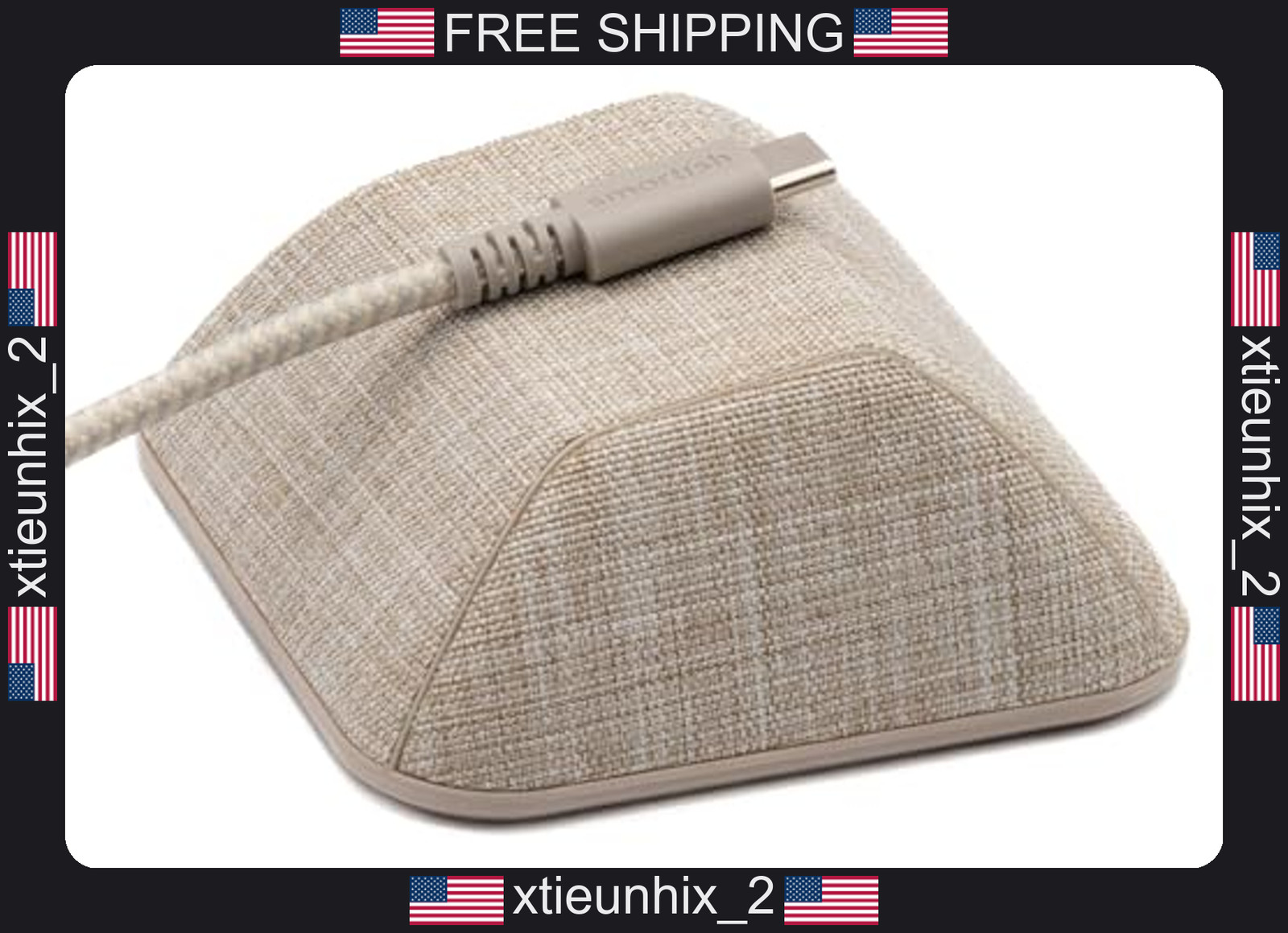 Magnetic Cable Organizer, Desk & Nightstand Cord Holder for Up to 5 Cables