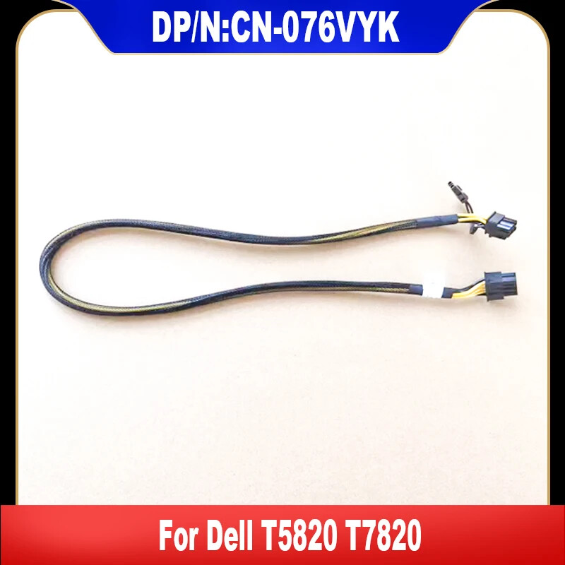 076VYK 76VYK For Dell T5820 T7820 Workstation Cable 8 Pin To 6+2 Pin GPU Cables