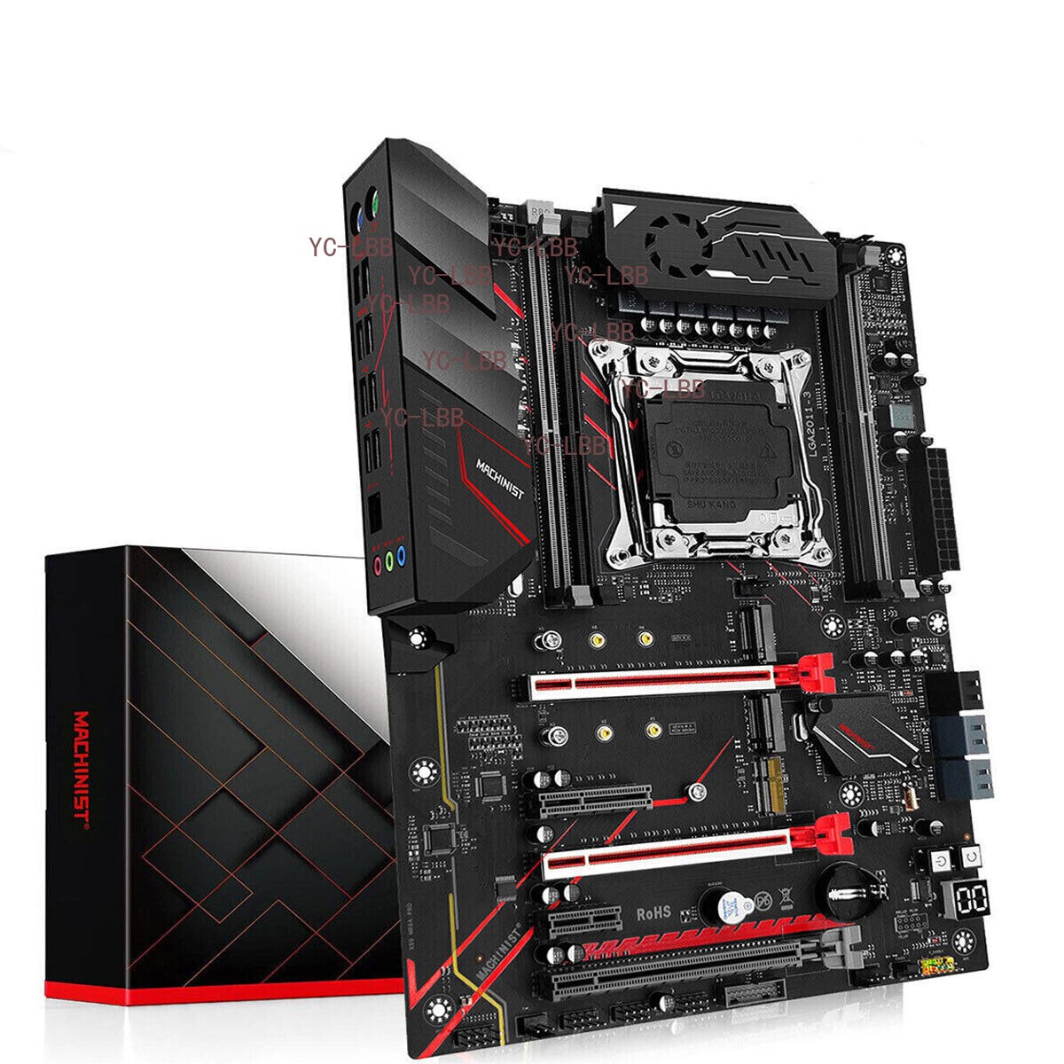 LGA 2011-3 X99 Motherboard USB 3.0 PS/2 SATA 3.0 Socekt DDR4 RAM Support V3 V4