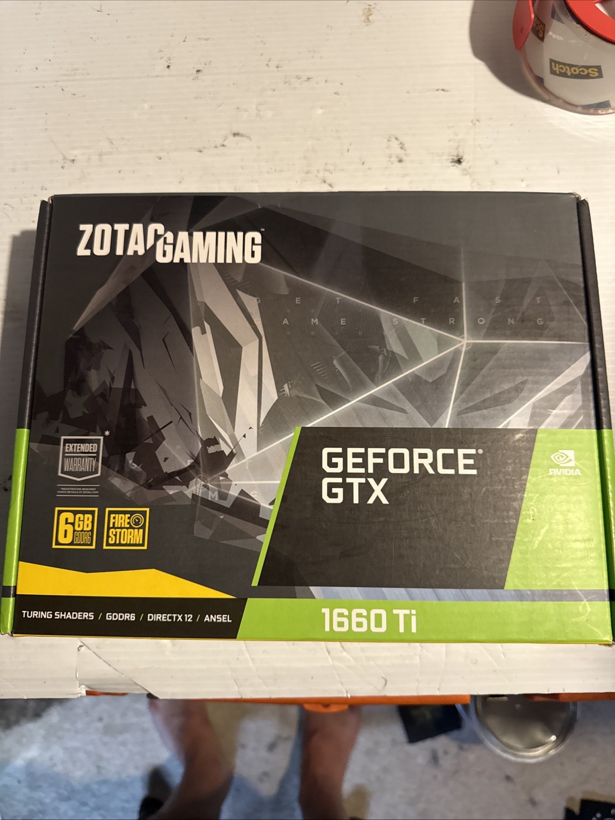 ZOTAC Gaming GeForce  GTX 1660 TI 6GB 192 Bit GDDR6 Graphics Card New Sealed
