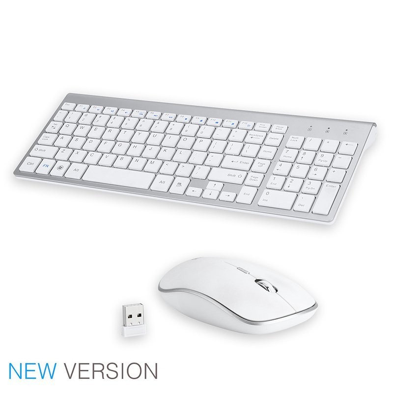 Mini Wireless Keyboard And Mouse Set Waterproof 2.4G For Mac Apple PC Computer