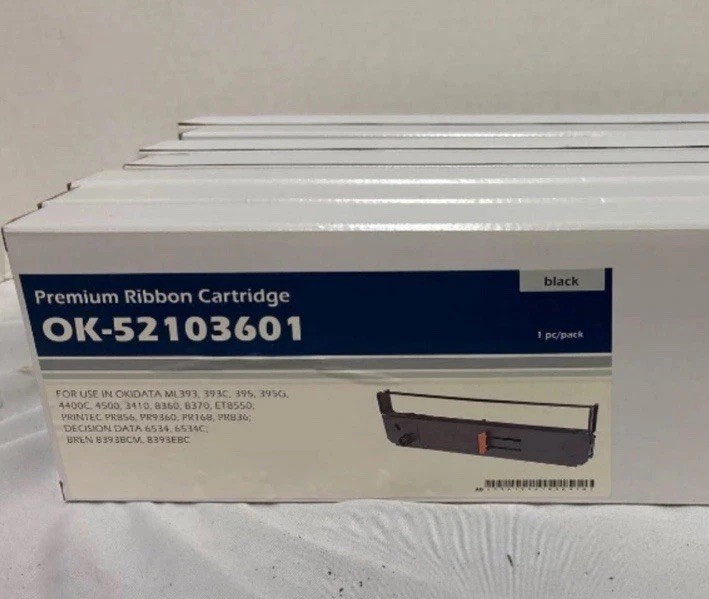 Oki Compatible Ribbon Cartridge (52103601)