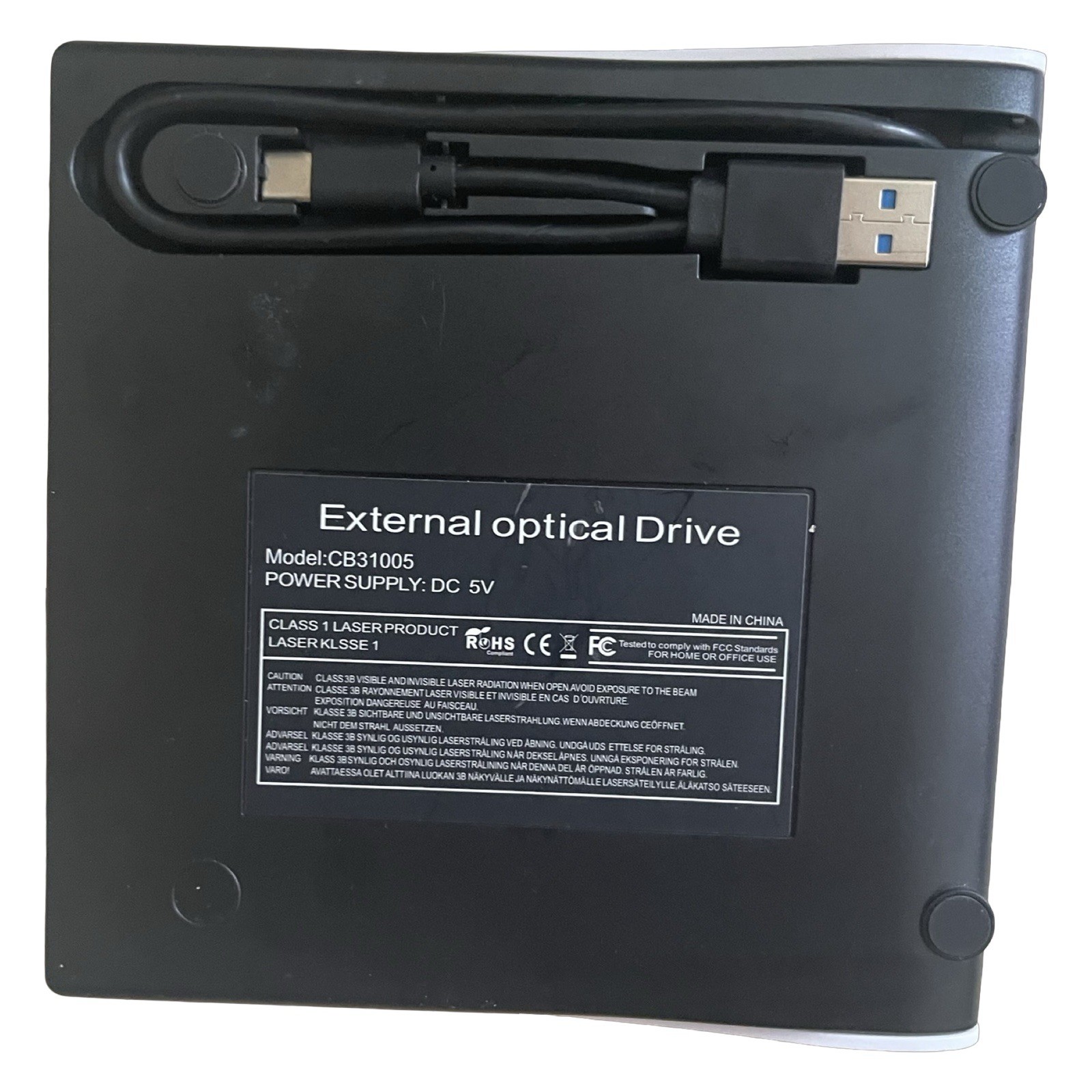 External Optical Drive DVD Disc CB31005 USB Slim Drive