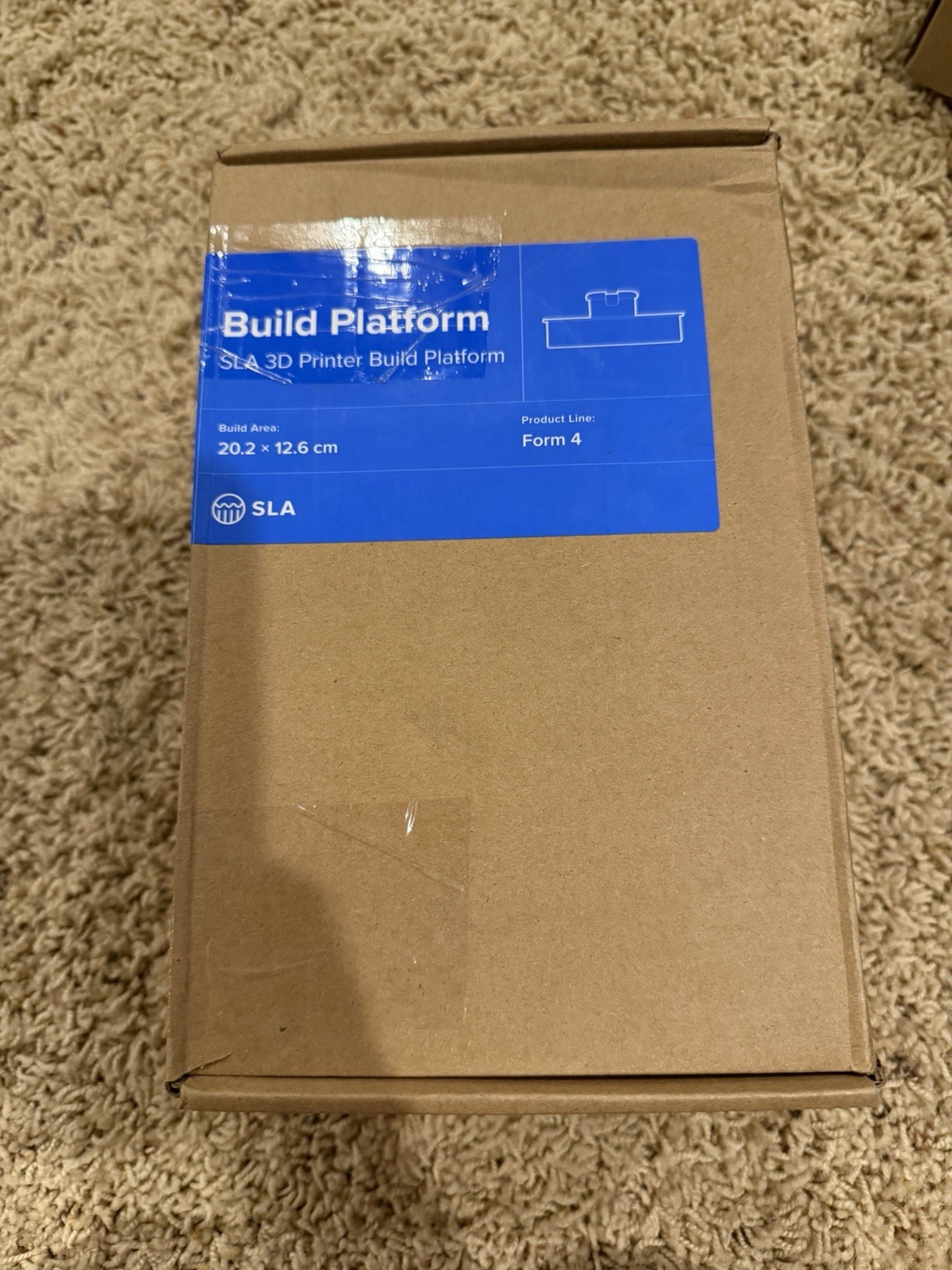 Formlabs Form 4 SLA 3D Printer Build Platform 