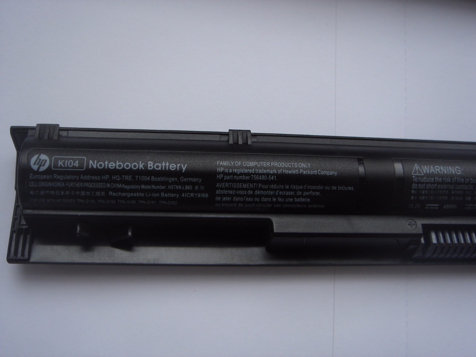 Genuine Hp Ki04 Battery Tpn-Q159 Tpn-Q160 Tpn-Q161 Tpn-Q162 Boxed New