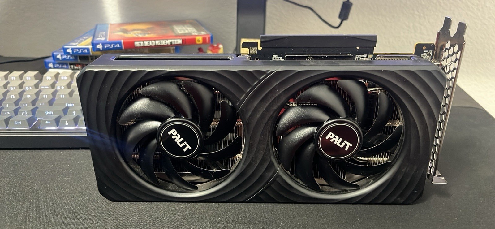 Palit NVIDIA GeForce RTX Dual Fan Graphics Card Fan with Heatsink Cooling