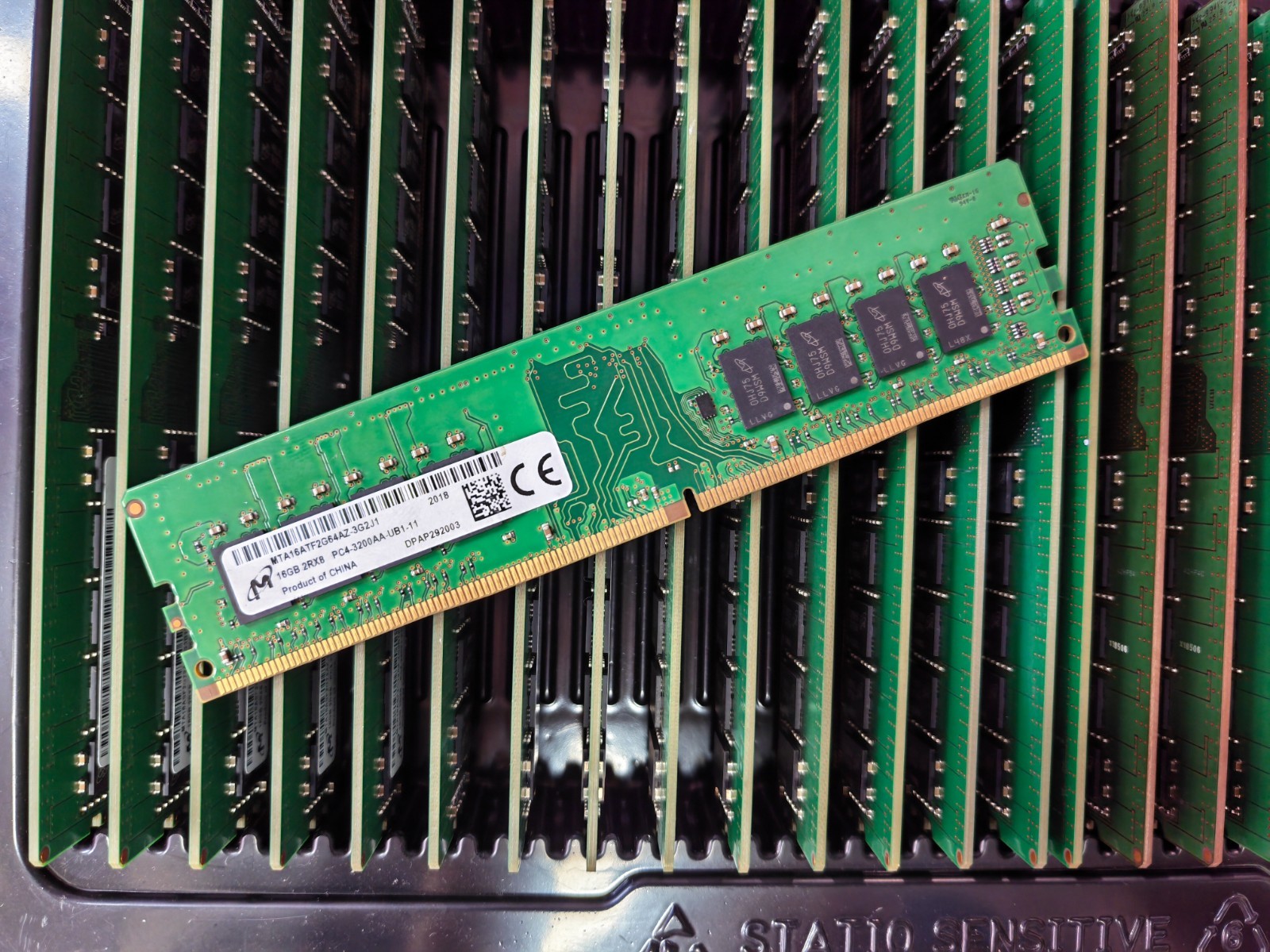Micron 16GB DDR4 3200 Desktop DIMM RAM MT 2Rx8 PC4-25600 for DELL HP Lenovo Acer