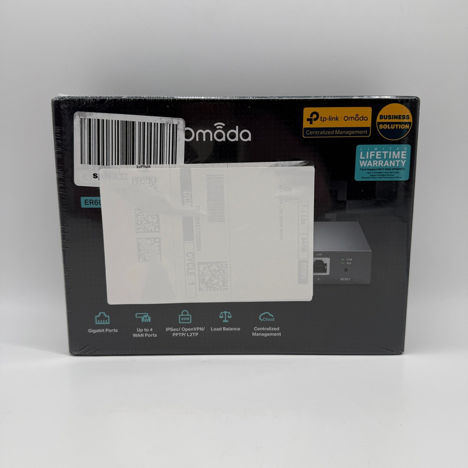 TP-Link Omada ER605 Gigabit VPN Router Business Wired ER605 V1.6 - SEALED