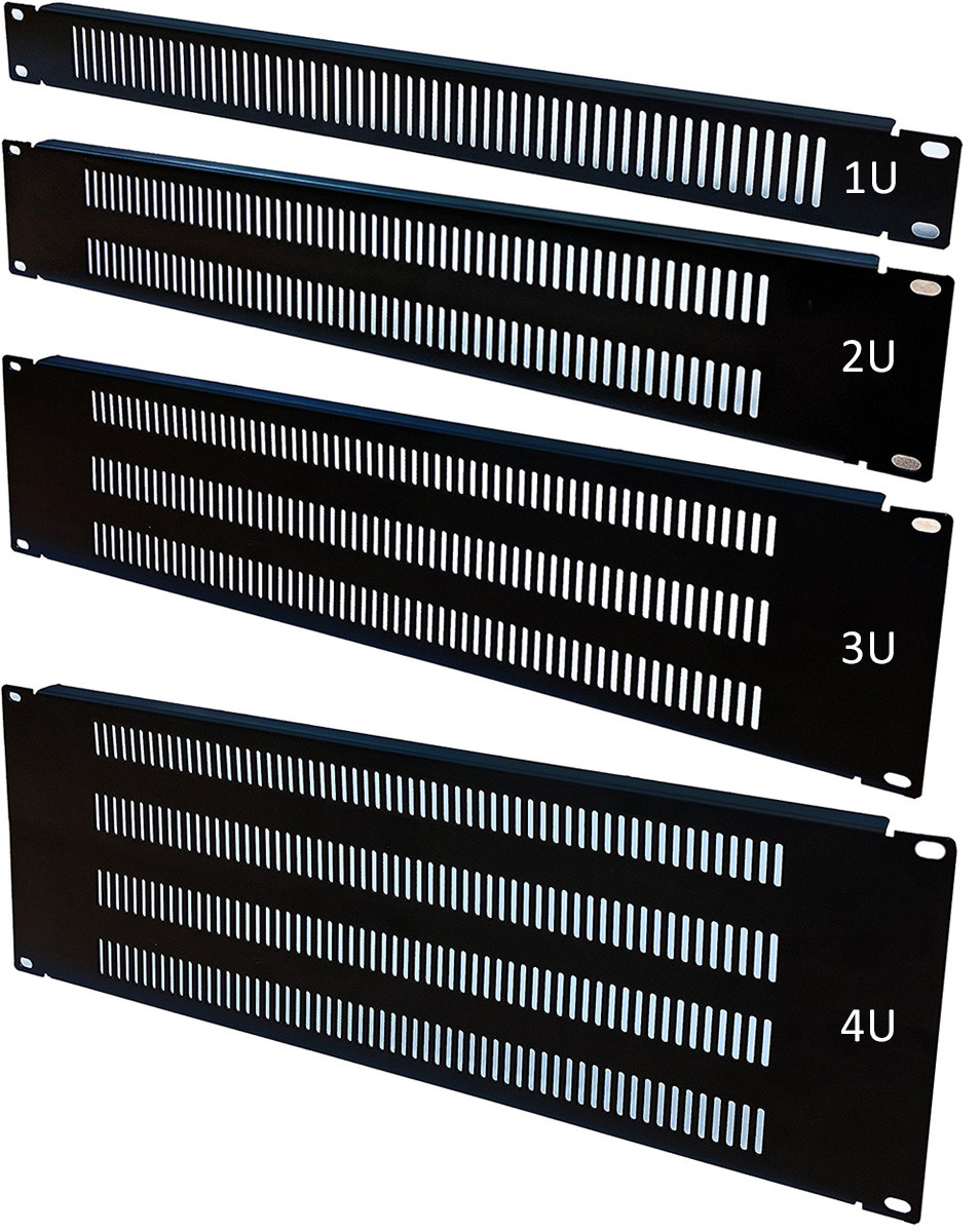 Universal Server Rack Cabinet Wire Managers - Blank Panels, Finger Ducts, & More