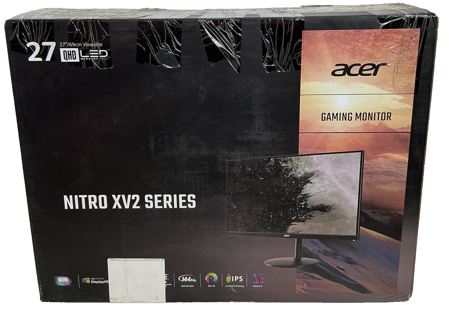 ACER 27" NITRO XV2 SERIES  GAMING MONITOR MODEL XV272U