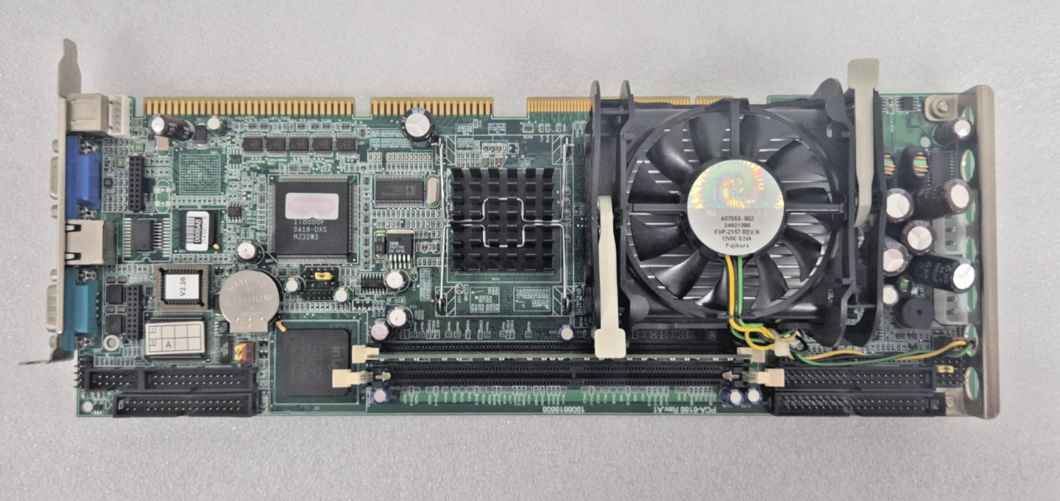 Advantech PCA-6186 Rev.A1 Industrial Motherboard SBC Socket 478
