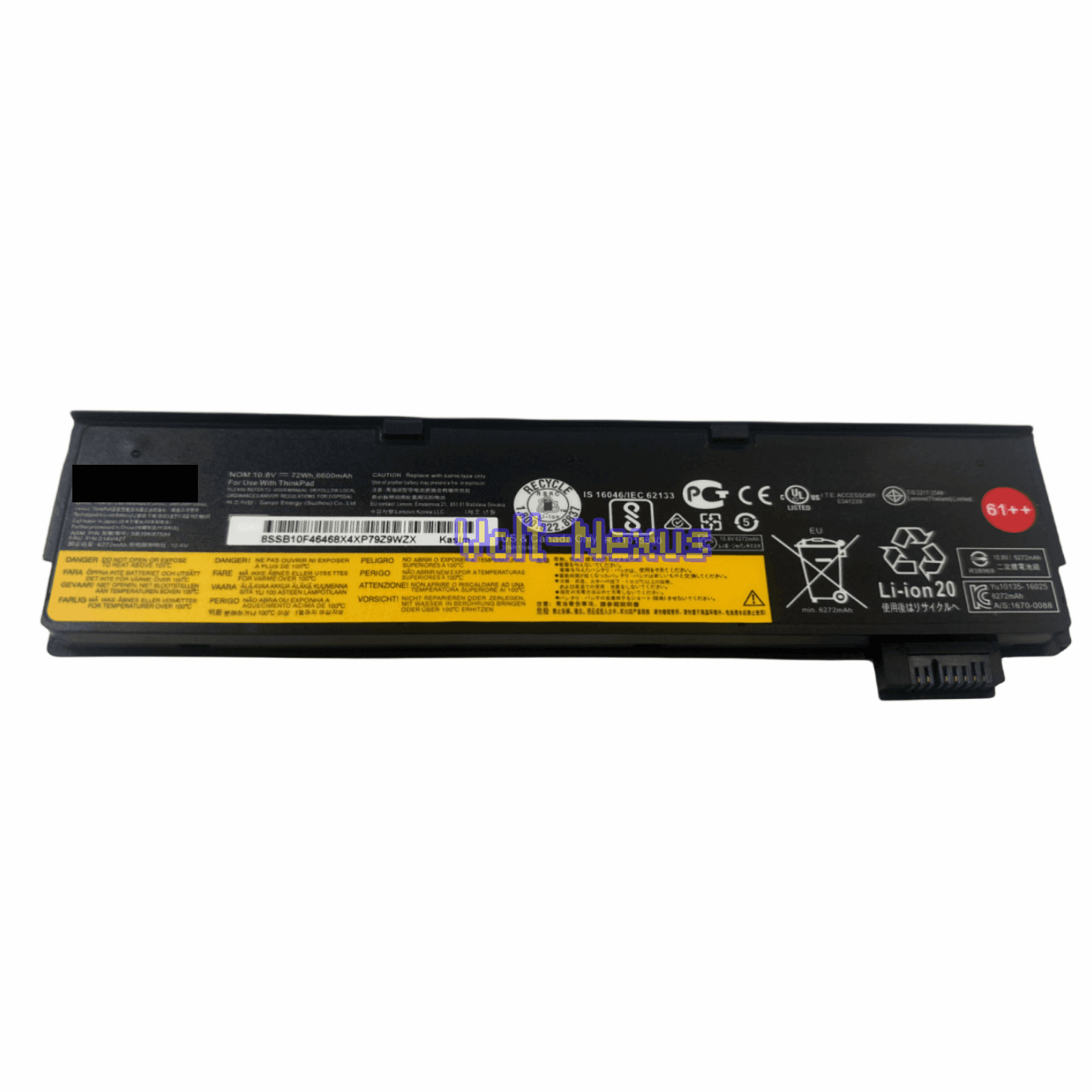 6 cell Original New 61++ 01AV423 01AV422 Battery For Lenovo ThinkPad P51S P52S