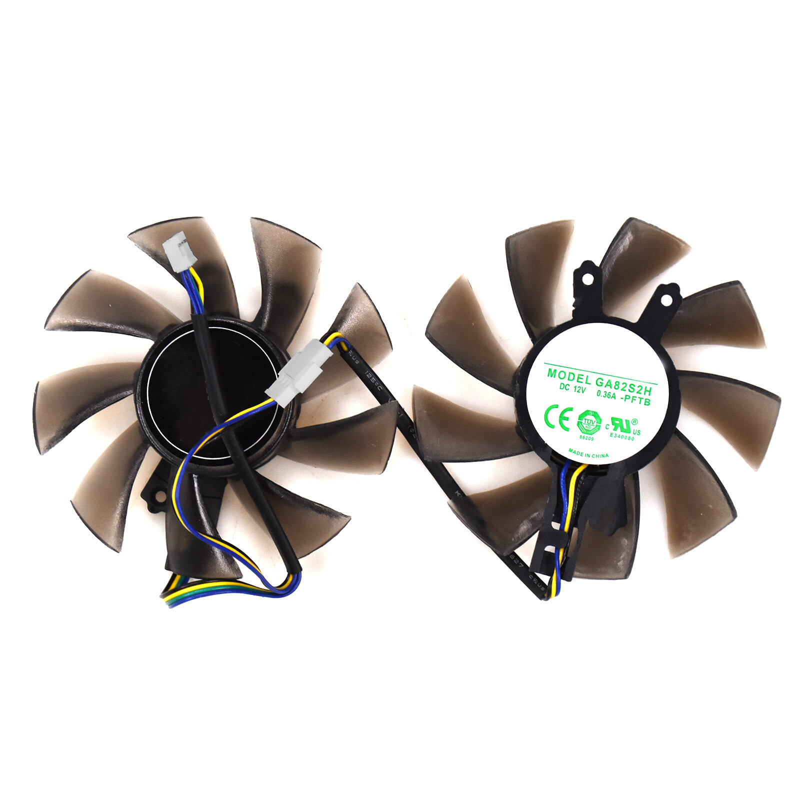75mm GA82S2H for GALAX GTX 1060 P106-100 6GB Graphics Video Card Fan 4pin
