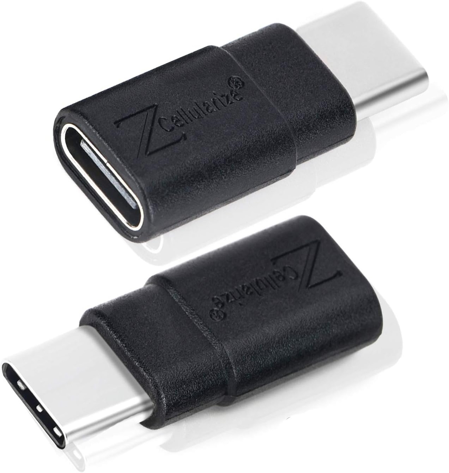 USB C Extender Adapter 2 Pack Low Profile Cable Extension Type C Thunderbolt